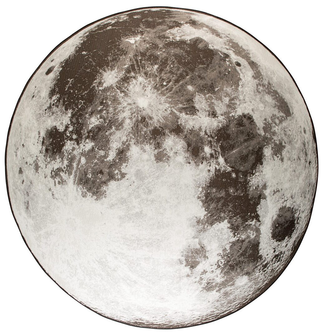 In-/Outdoor Teppich Moon Stone Grey ø 200 cm