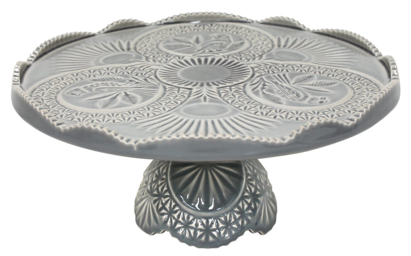 Tortenplatte Cristal Grey ø 30.9 cm