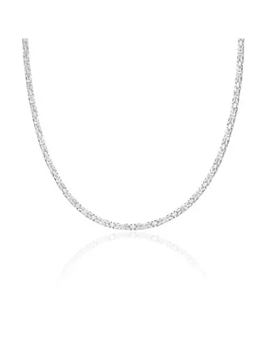 925er Silber Königskette – 2 mm stark, klassisch & stilvoll - Halsketten und Anhänger