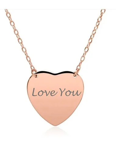 Herzkette aus Sterlingsilber, diverse Varianten - Halsketten und Anhänger