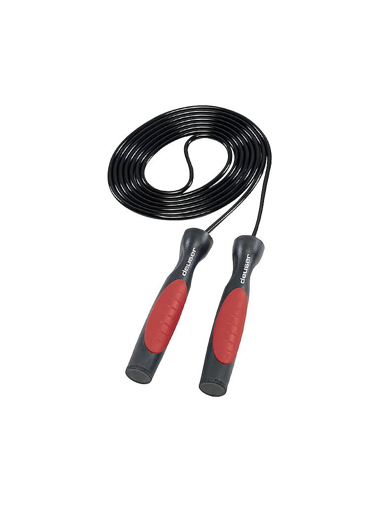 DEUSER Springseil Basic Rope schwarz