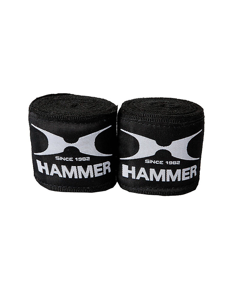 HAMMER Boxbandage Elastisch 4,5m schwarz