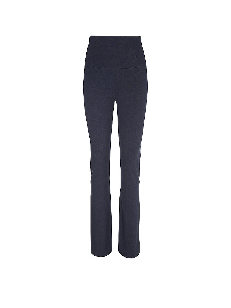 MANDALA Damen Yoga Hose Classic Rolldown dunkelblau | S
