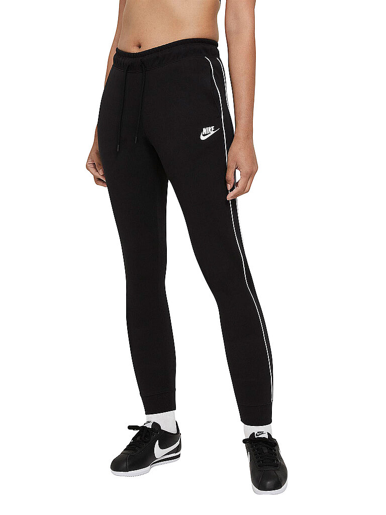 NIKE Damen Jogginghose Sportswear Millenium Fleece schwarz | L