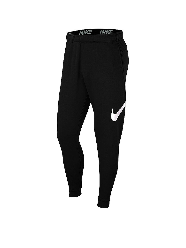 NIKE Herren Jogginghose Dri-FIT schwarz | S