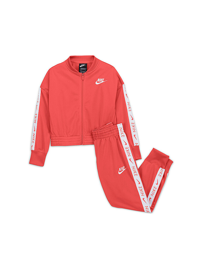 NIKE Mädchen Trainingsanzug Sportswear orange | 140-152
