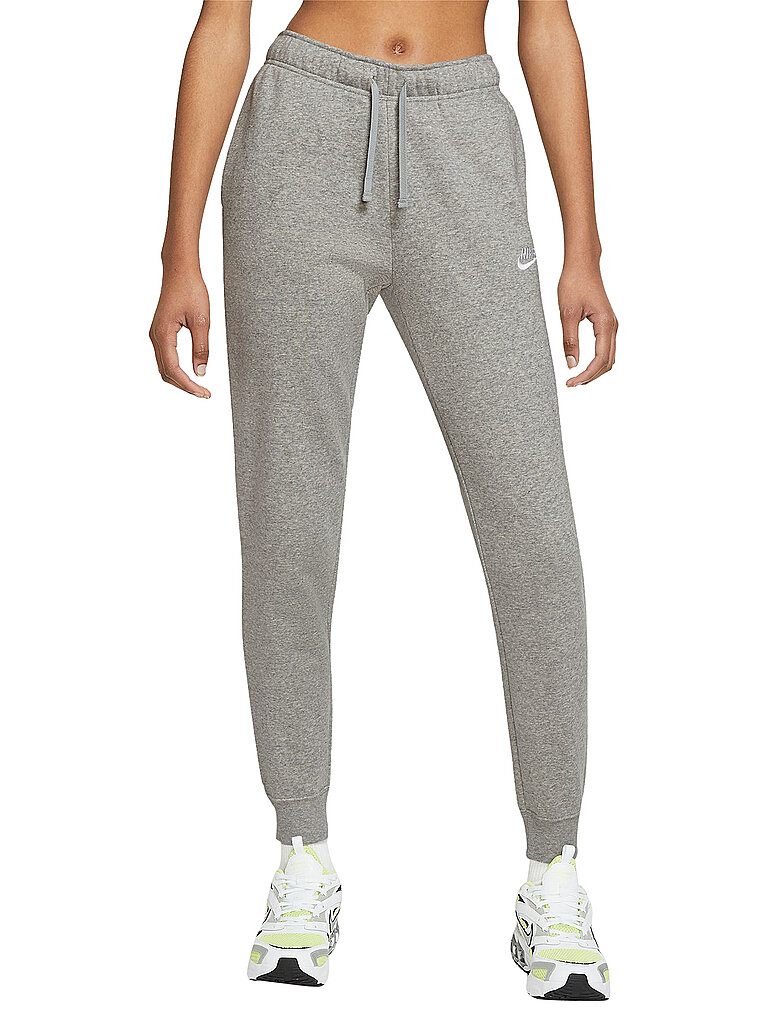 NIKE Damen Jogginghose Sportswear Club Fleece grau | M