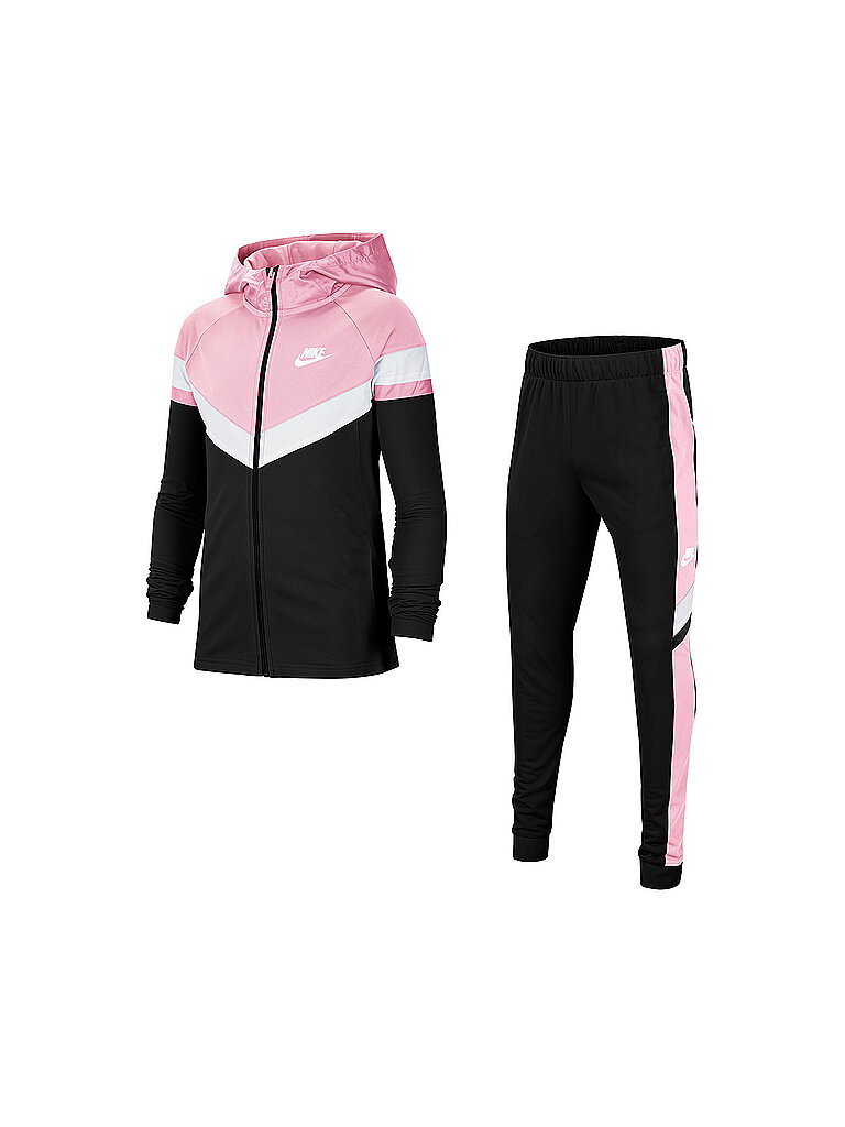 NIKE Mädchen Trainingsanzug Nike Sportswear rosa | 128-140