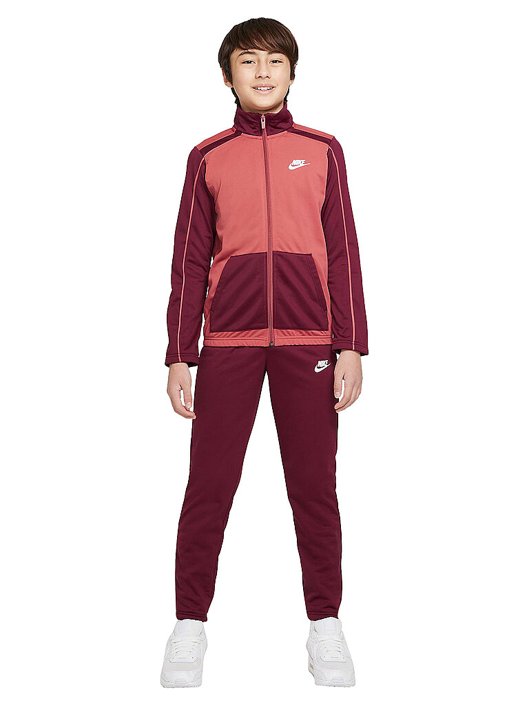 NIKE Jungen Trainingsanzug Sportswear dunkelrot | 140-152