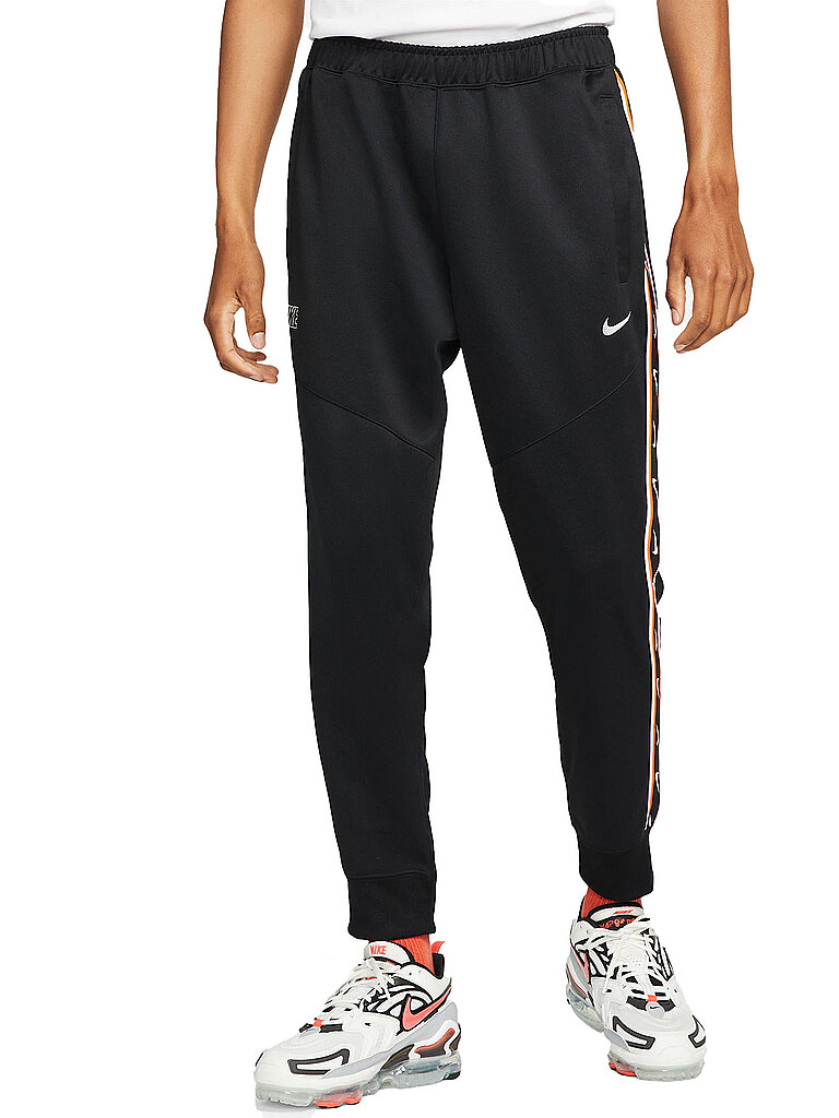 NIKE Herren Jogginghose Sportswear Repeat schwarz | M