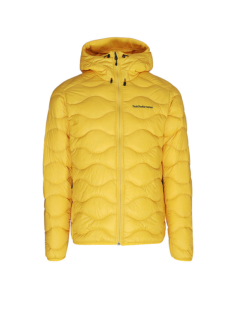 PEAK PERFORMANCE Herren Jacke Helium Down Hoodie gelb | S
