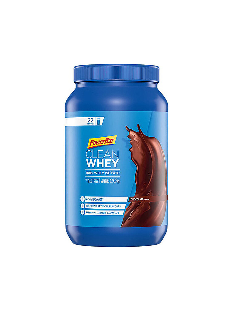 POWER BAR Proteinpulver Clean Whey 100% Whey Isolate Chocolate 570g keine Farbe
