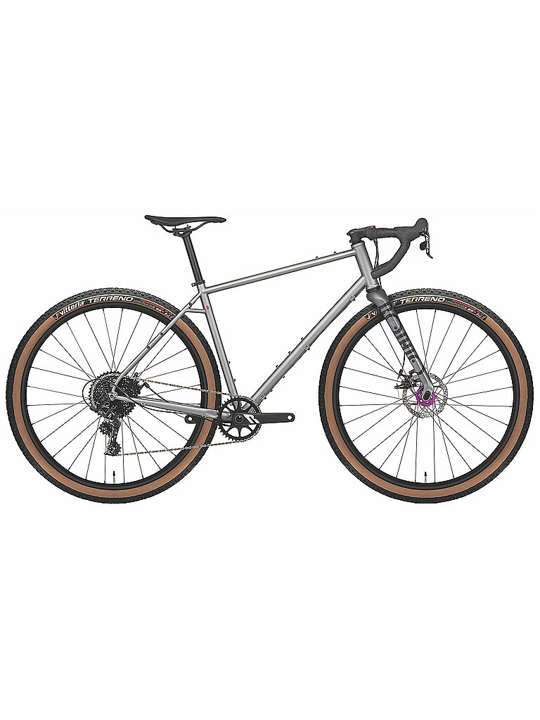 RONDO Gravel Bike Bogan ST2 Offroad Bikepacking silber | XL