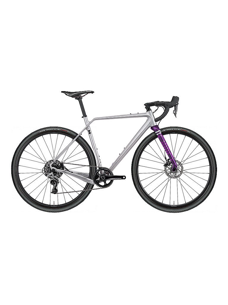 RONDO Gravel Bike Ruut CF2 Gravel Plus silber | S