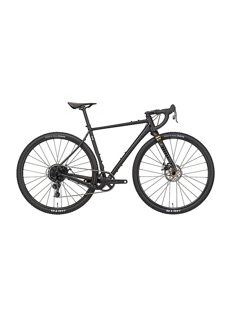 RONDO Gravel Bike Ruut AL2 Gravel Plus  schwarz | XS