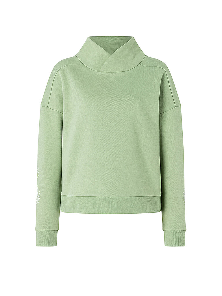 SPIRIT OF OM Damen Yoga Sweater Lounge Sattva Matcha hellgrün | XS
