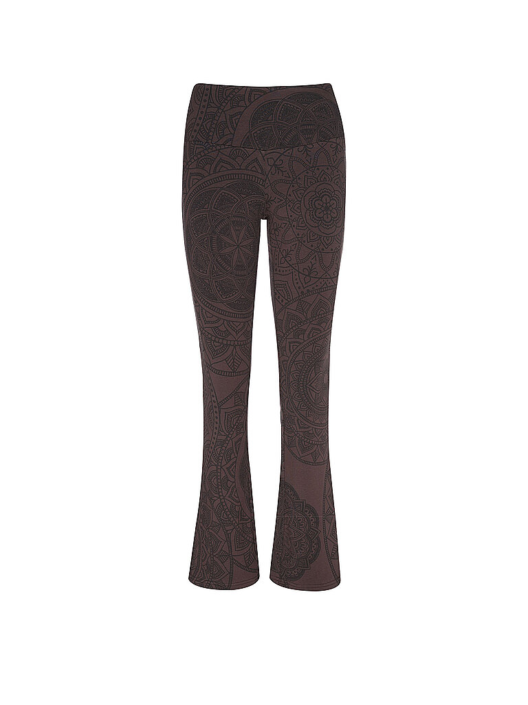 SPIRIT OF OM Damen Yoga Hose Guna braun | S