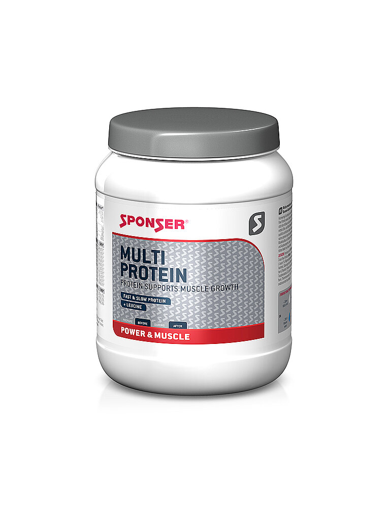 SPONSER Multi Protein CFF Erdbeere, 850 g Dose keine Farbe