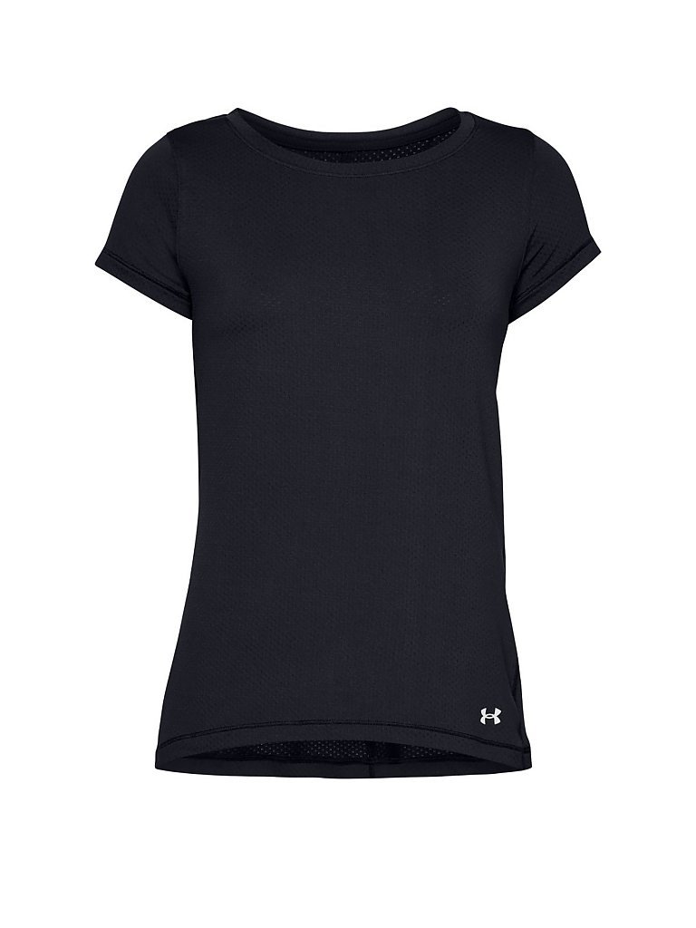 UNDER ARMOUR Damen Fitnessshirt HeatGear® Armour schwarz | L