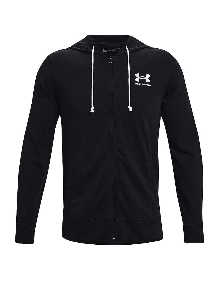 UNDER ARMOUR Herren Kapuzenpullover UA Rival Terry schwarz | S