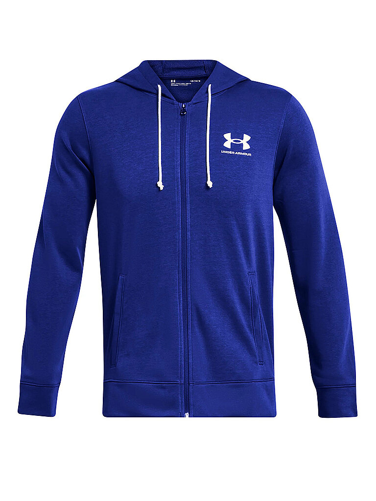 UNDER ARMOUR Herren Kapuzenpullover UA Rival Terry blau | S