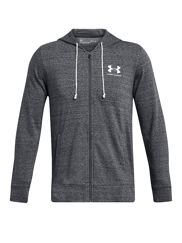 UNDER ARMOUR Herren Kapuzenpullover UA Rival Terry hellgrau | S
