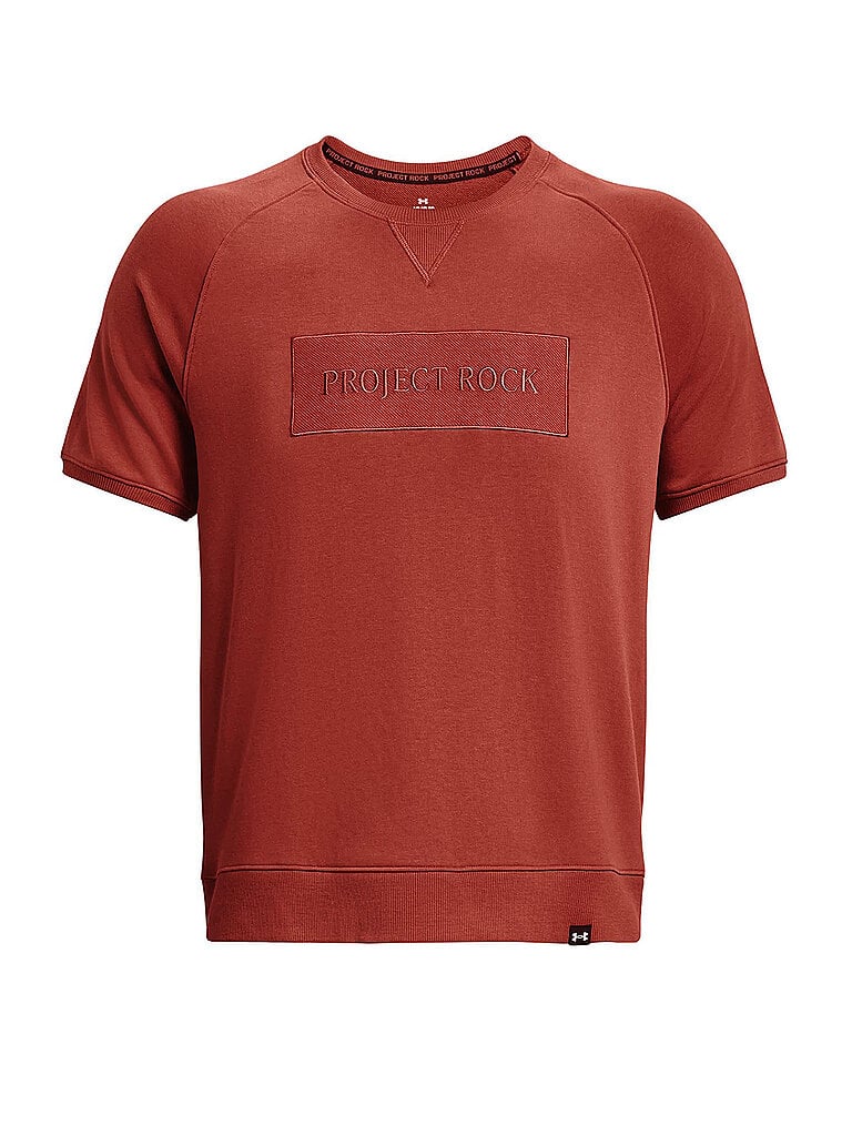 UNDER ARMOUR Herren T-Shirt Project Rock Terry Gym rot | S