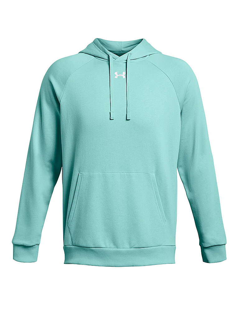UNDER ARMOUR Herren Hoodie UA Rival Fleece türkis | S