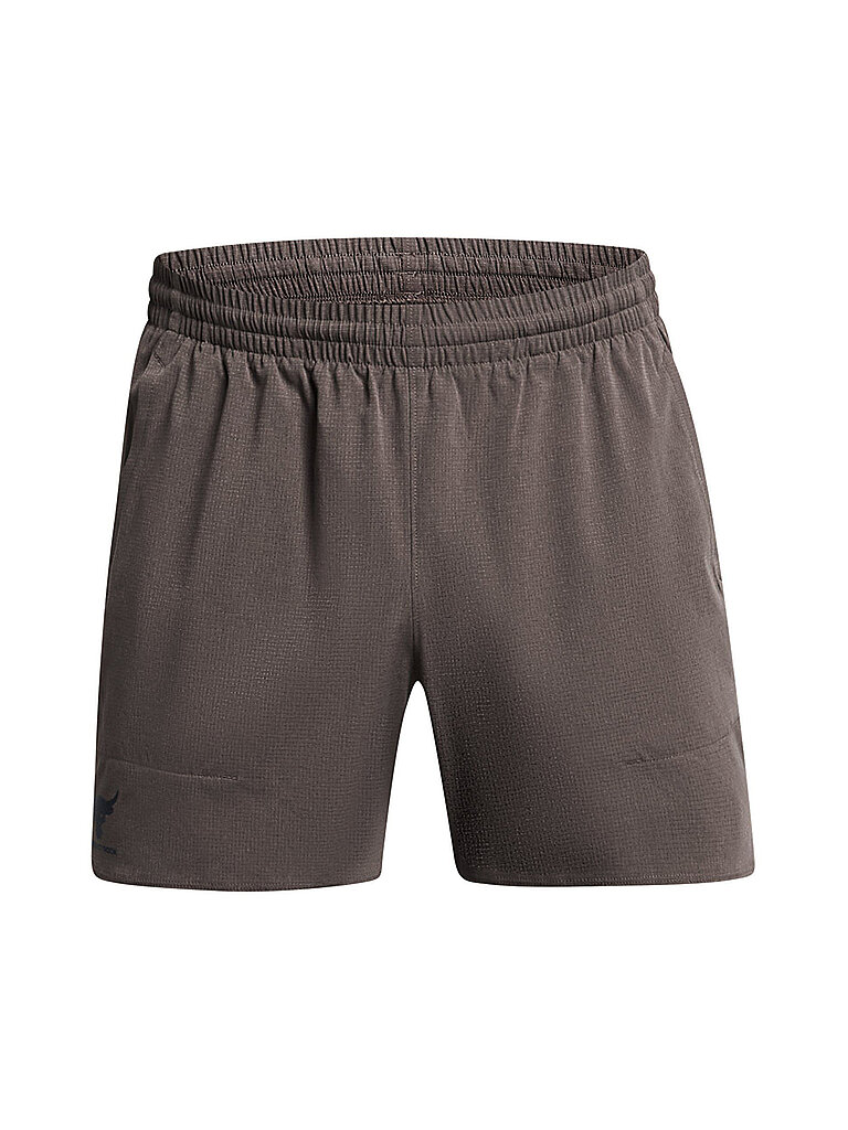 UNDER ARMOUR Herren Short Project Rock Camp braun | S