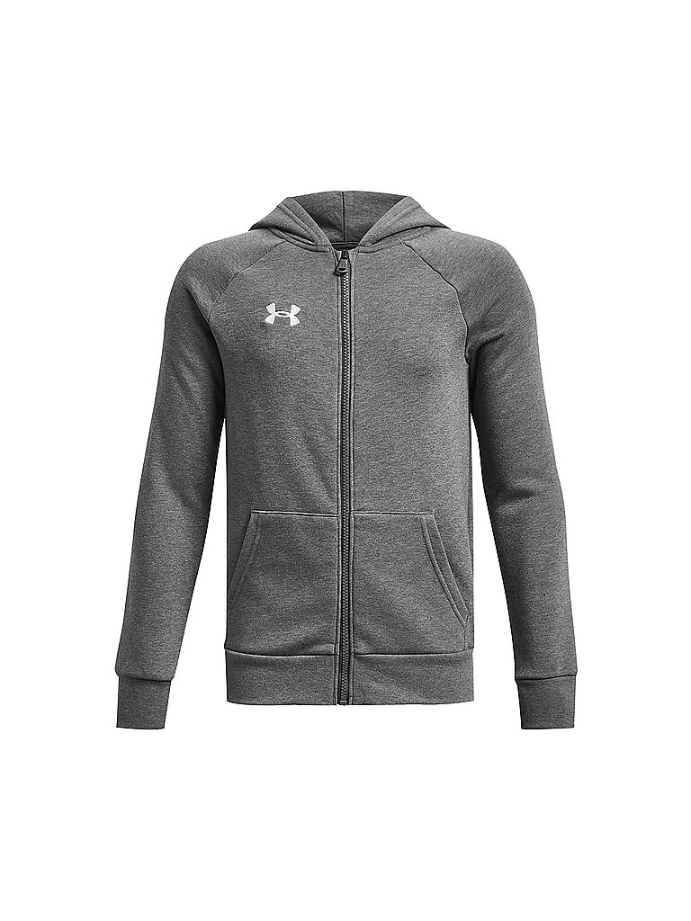 UNDER ARMOUR Jungen Kapuzenjacke UA Rival Fleece grau | 128-140