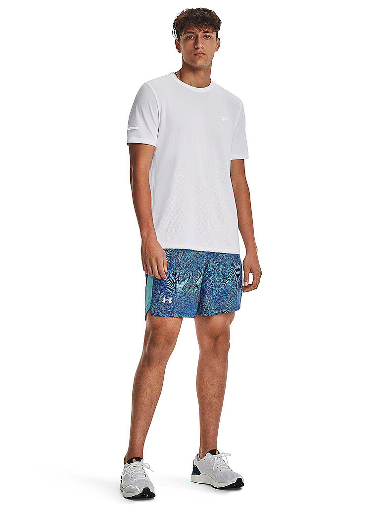 UNDER ARMOUR Herren Fitnesshirt UA Seamless Stride grau | S