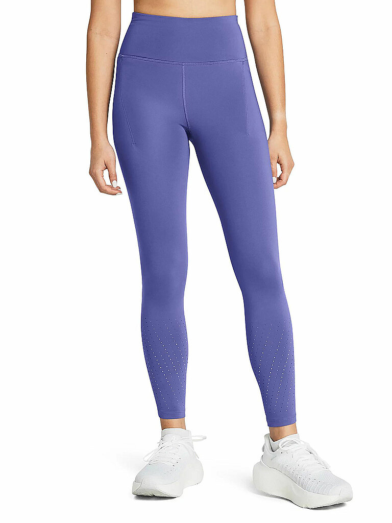 UNDER ARMOUR Damen Fitnesstight UA Launch Elite dunkelblau | XS