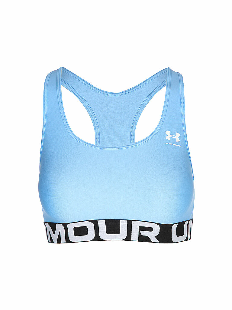 UNDER ARMOUR Damen Sport-BH HeatGear® Armour Medium Support hellblau | S