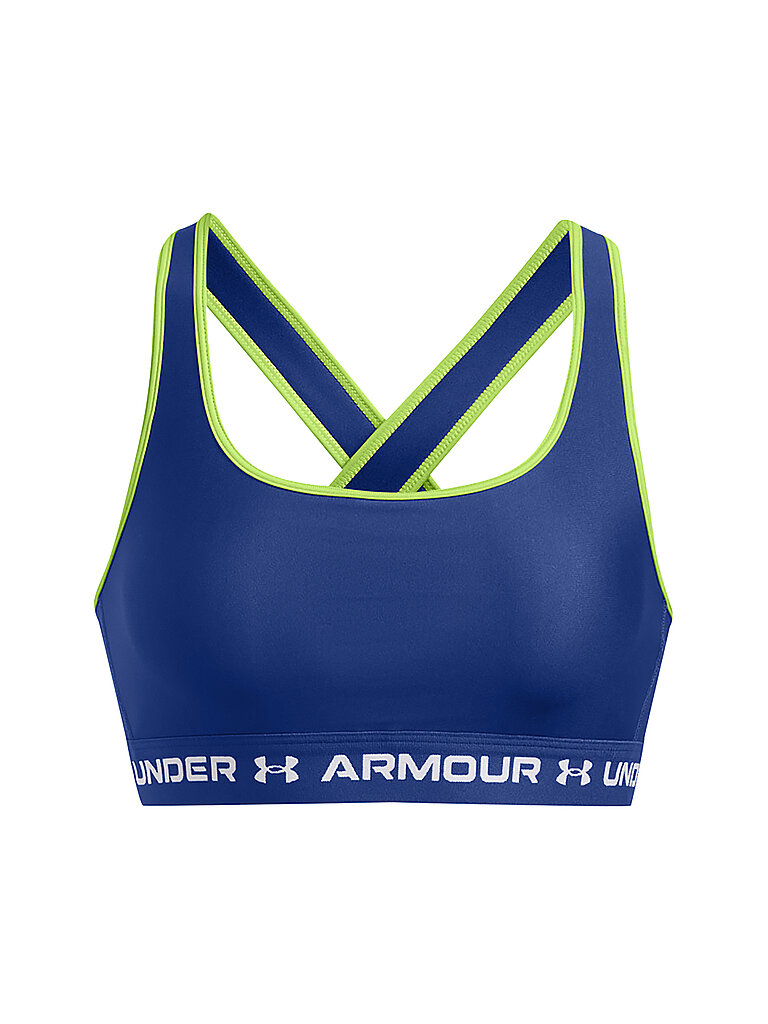 UNDER ARMOUR Damen Sport-BH Armour® Crossback Medium Support dunkelblau | M
