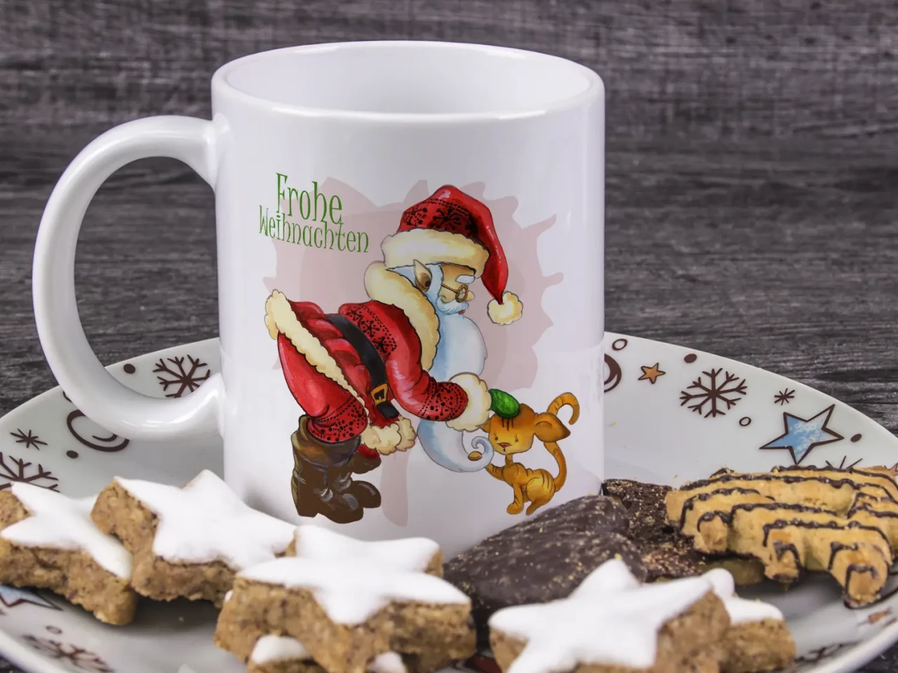 Tasse Weihnachtsmann