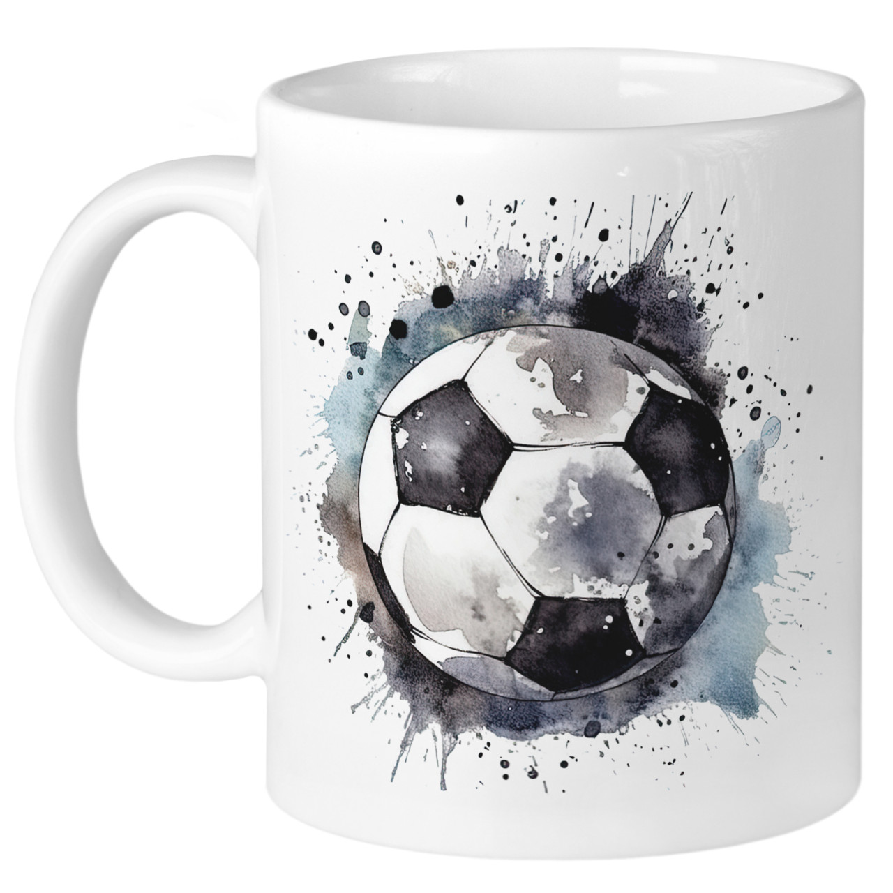 Personalisierte Tasse Fußball zur Einschulung