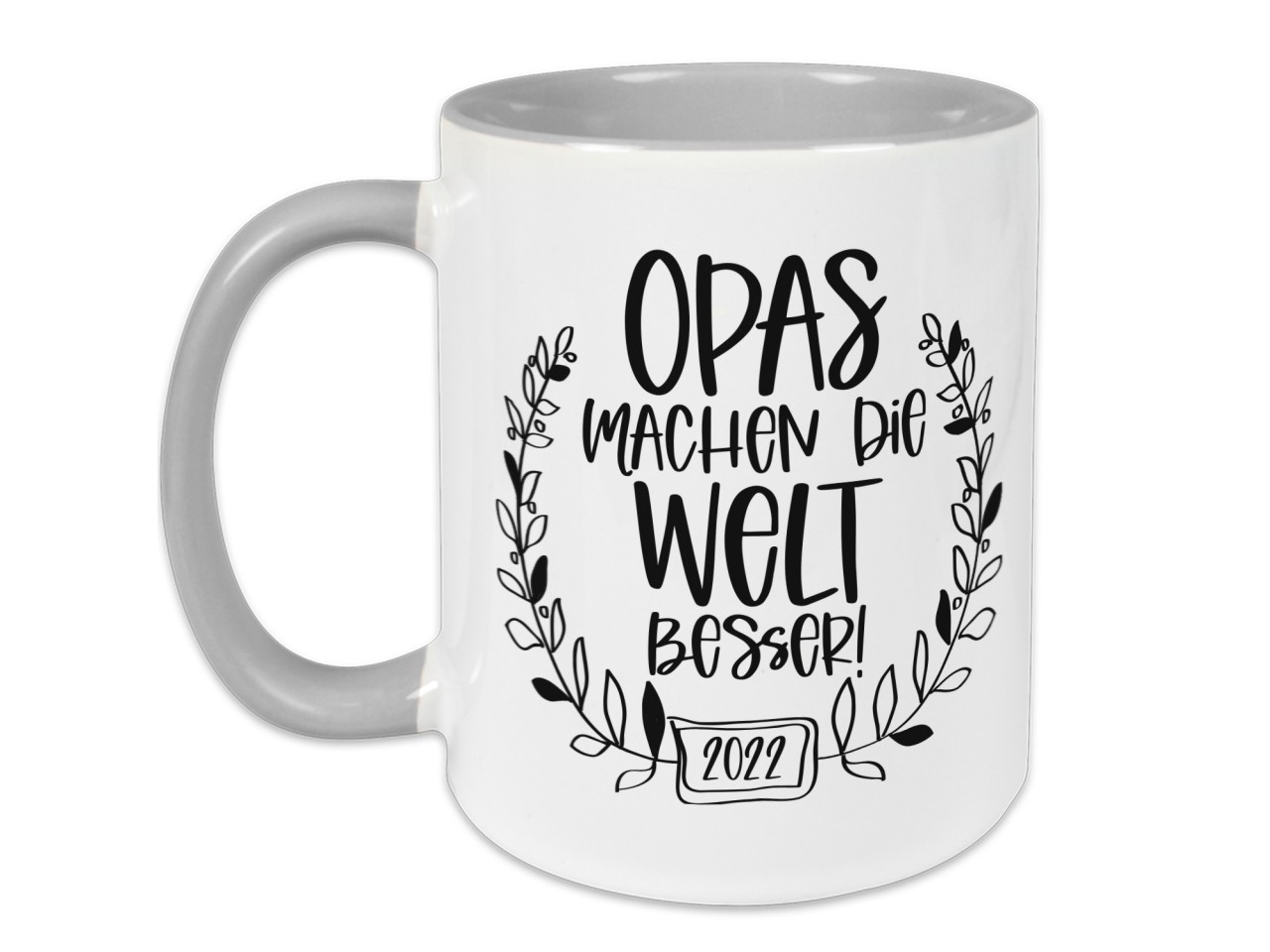 Tasse personalisiert für Großeltern - Opas machen die...