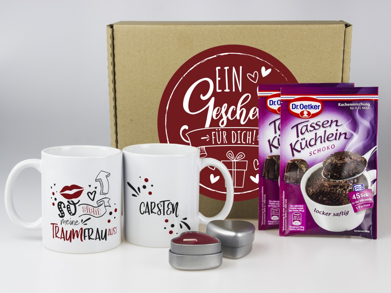 Geschenkset Traummann + Traumfrau zum Valentinstag