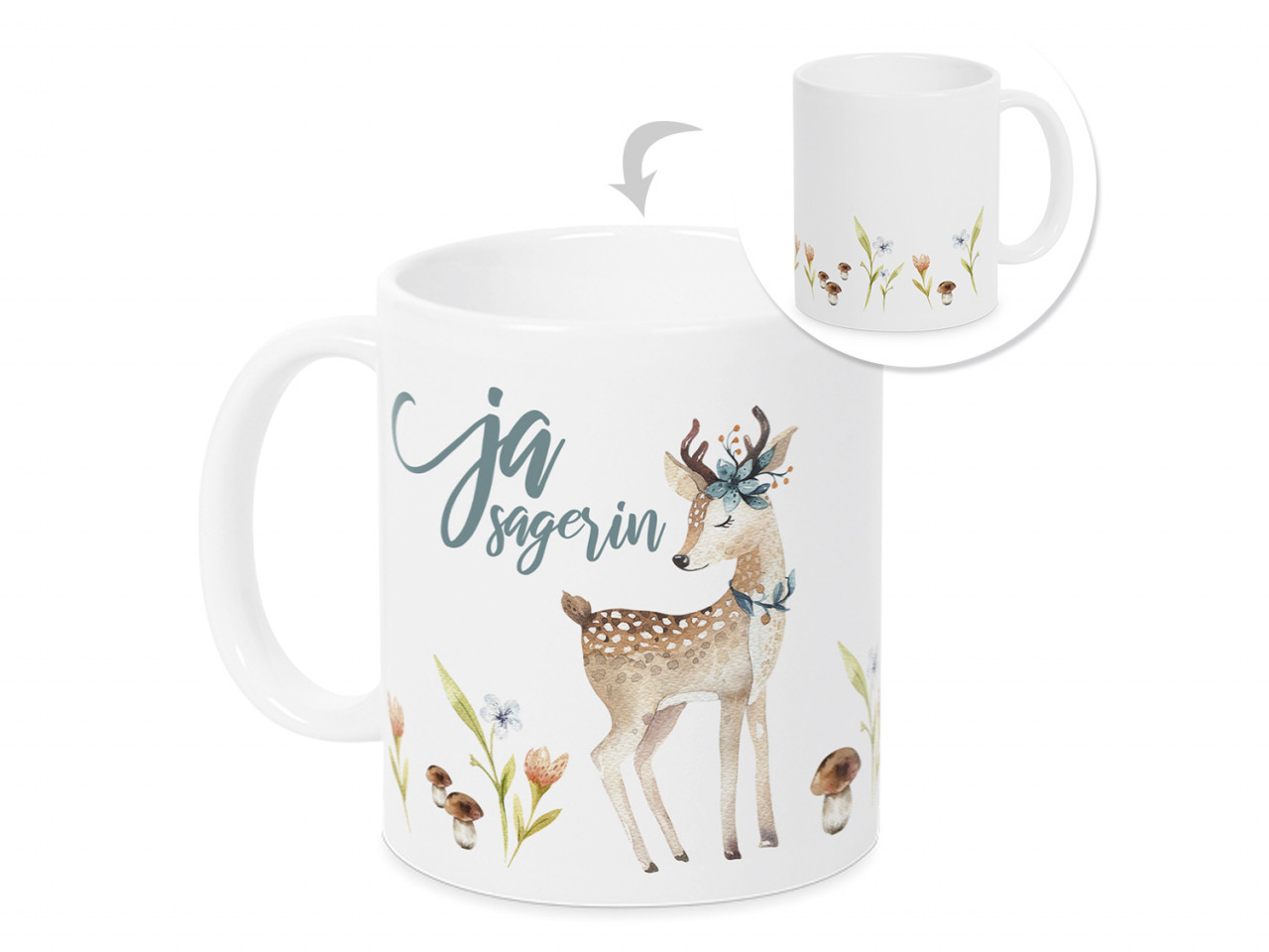 Tasse zur Hochzeit - Ja Sagerin