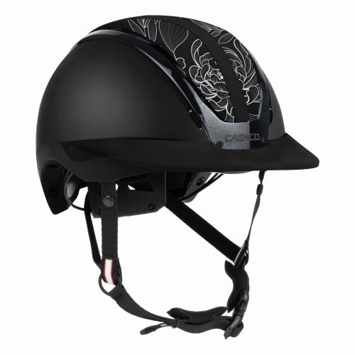 Einzelstück Casco DUELL One Reithelm - Chrysantheme