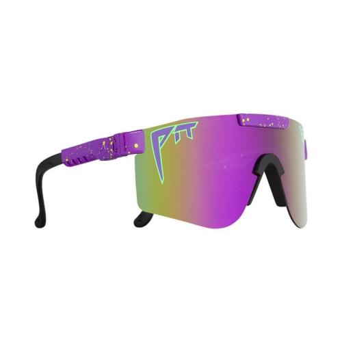 Pit Viper The Donatello Sonnenbrille - Purple Polarized Double Wide Purple