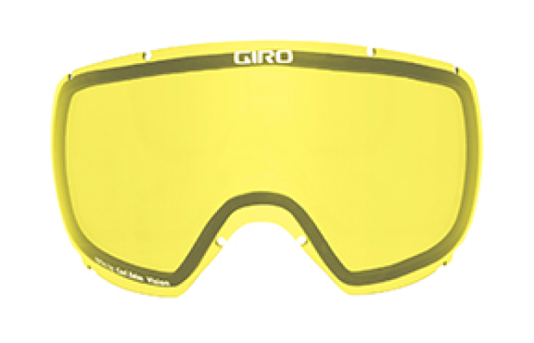 Giro Semi/Dylan Ersatzglas - yellow one size S0