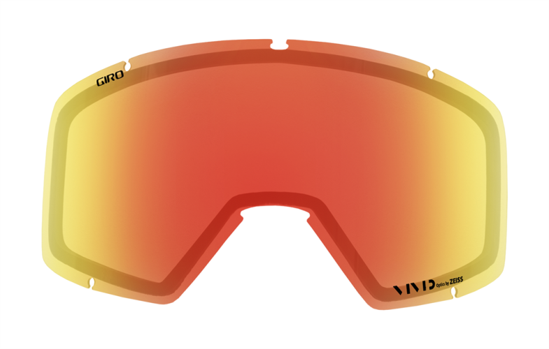 Giro Blok Ersatzglas - vivid ember one size S2