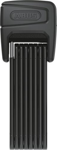 Abus Faltschloss Bordo One 6000AF/120 Fingerprint mit Halter SH 6000/120 - schwarz