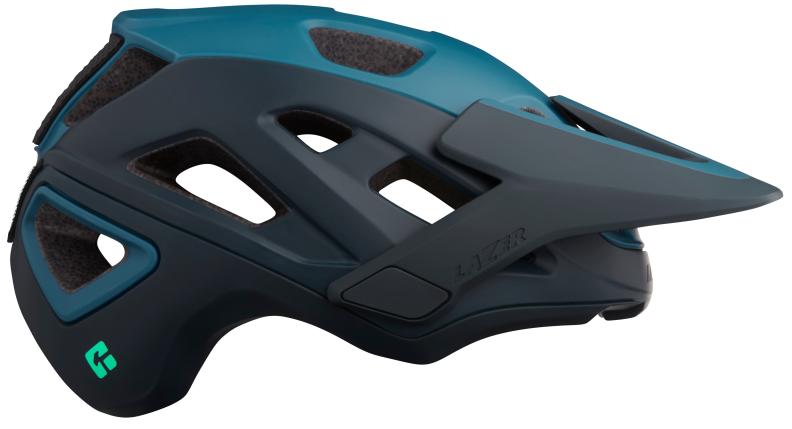 LAZER Unisex MTB Jackal Kineticore Helm - matte blue
