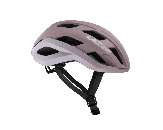 LAZER Unisex Road Strada KinetiCore Helm - matte lila pink