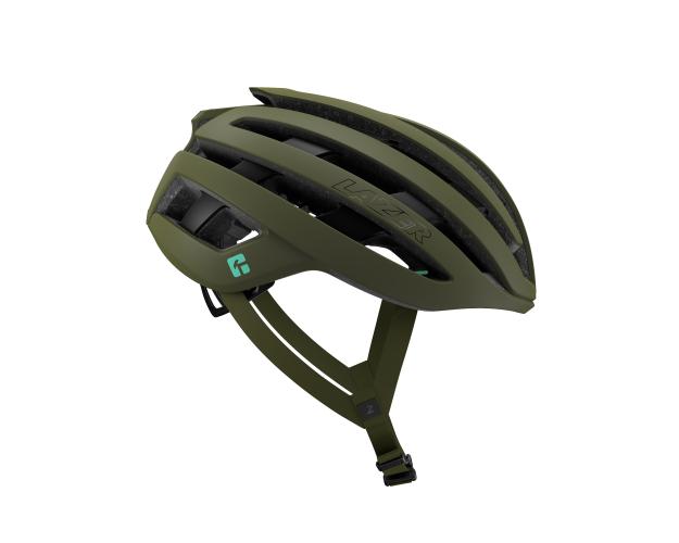 LAZER Unisex Road Z1 KinetiCore Helm - matte pine green