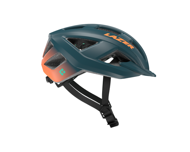 LAZER Unisex Sport Cerro KinetiCore Helm - matte blue orange