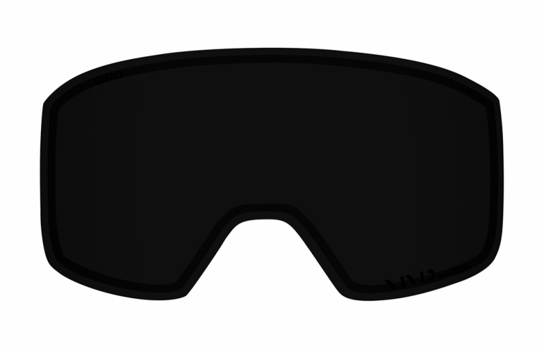Giro Method Ersatzglas - vivid jet black S4 one size