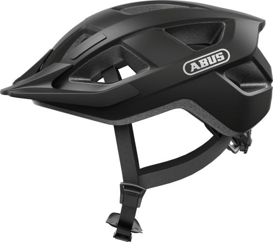 Abus Velohelm Aduro 3.0 LED - velvet black (Grösse: L (58-62 cm))